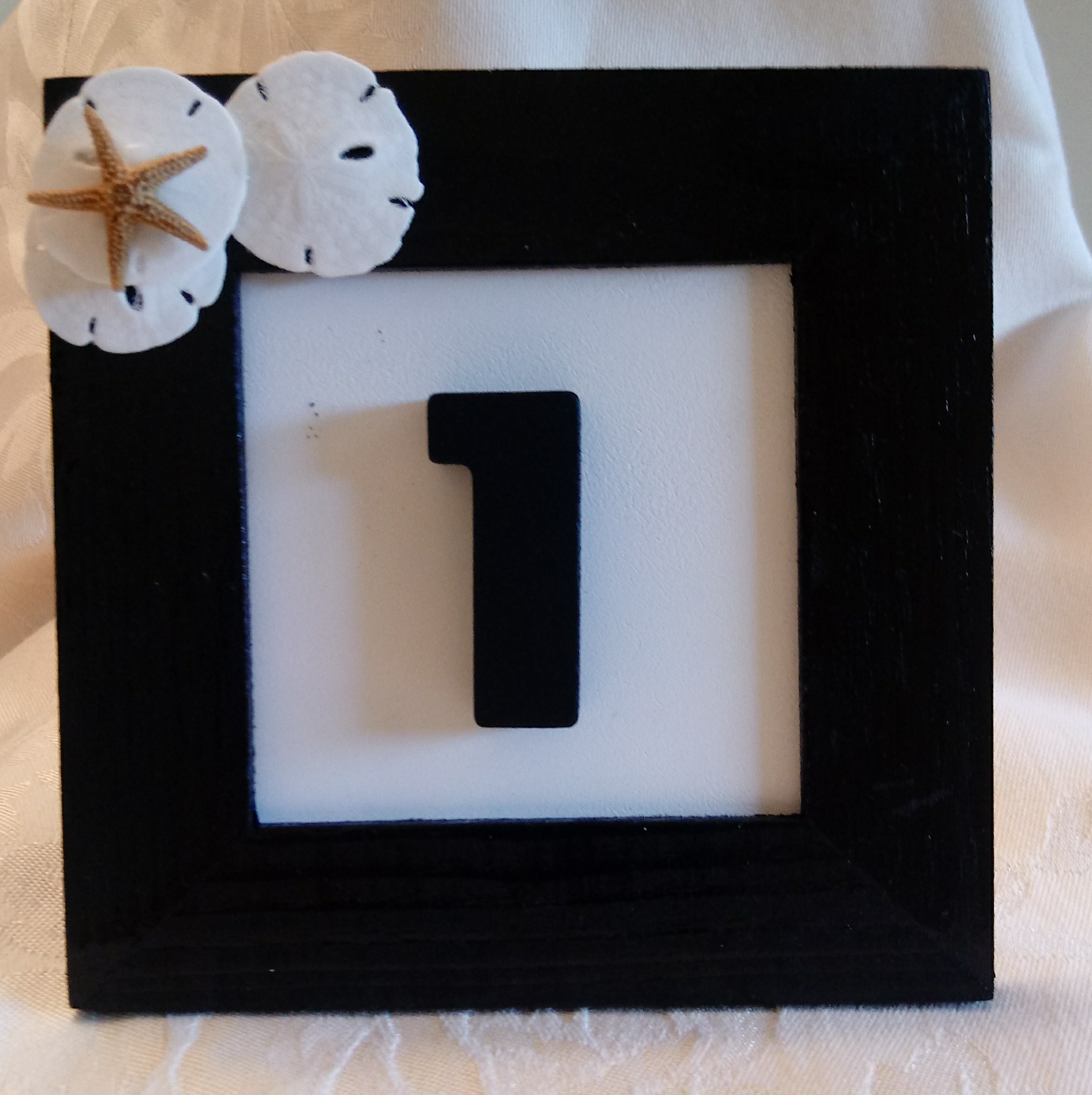 Wood Frame with Number