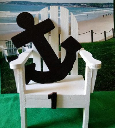 Adirondack Chair with Anchor