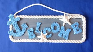 Nautical Welcome Sign